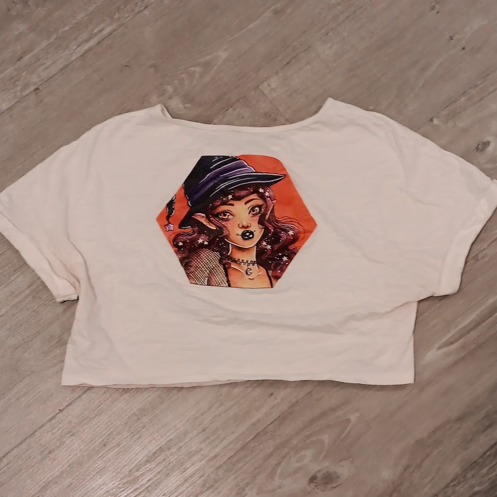 Cute Witch Crop Top